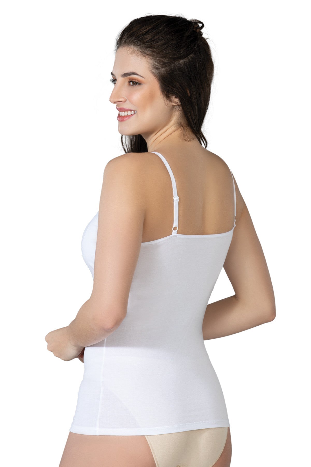 Modal Cotton Nursing Tank Top White - 1414