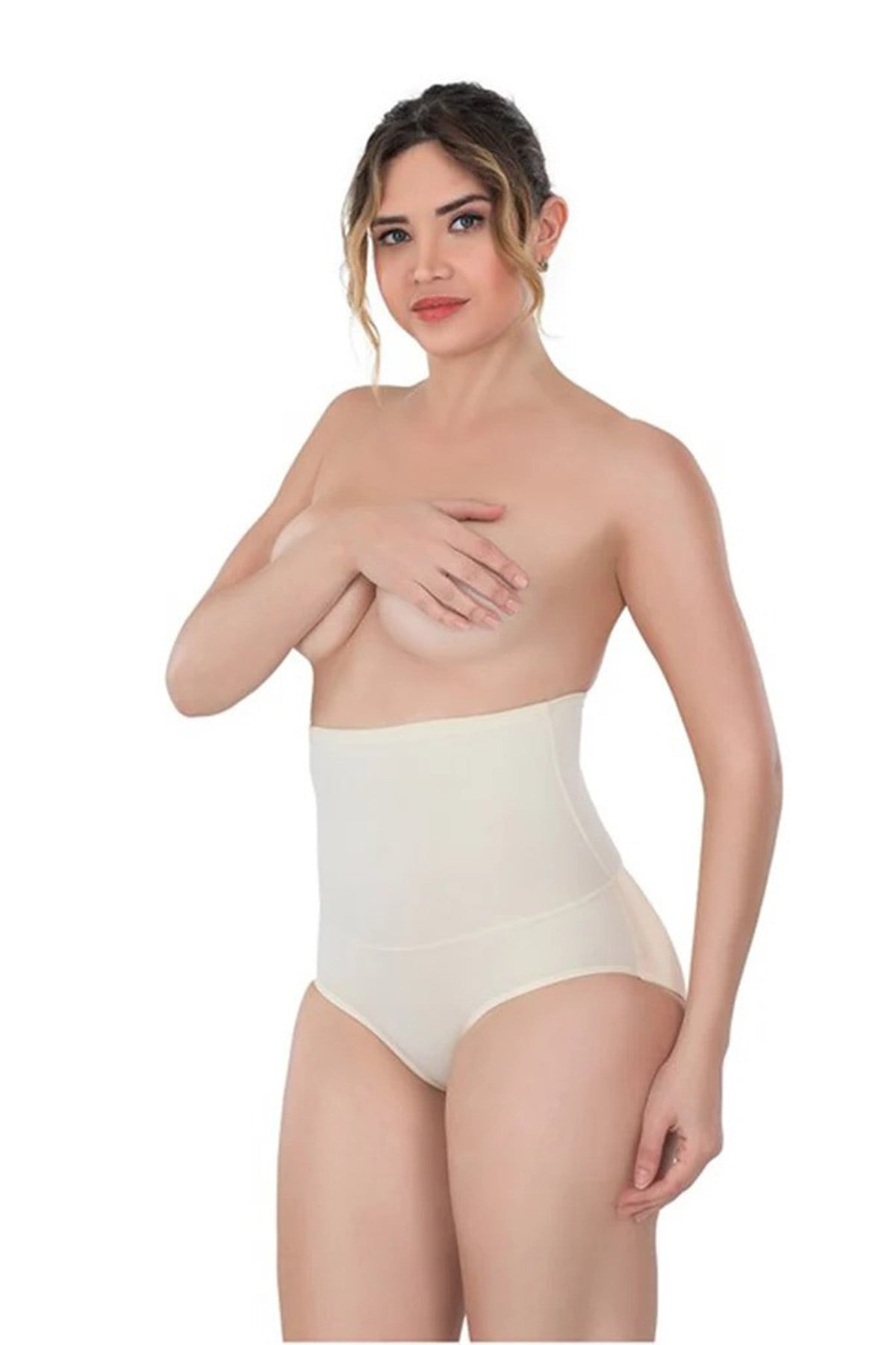 High-Waisted Pop-Up Brief Postpartum Corset Skin - 2005