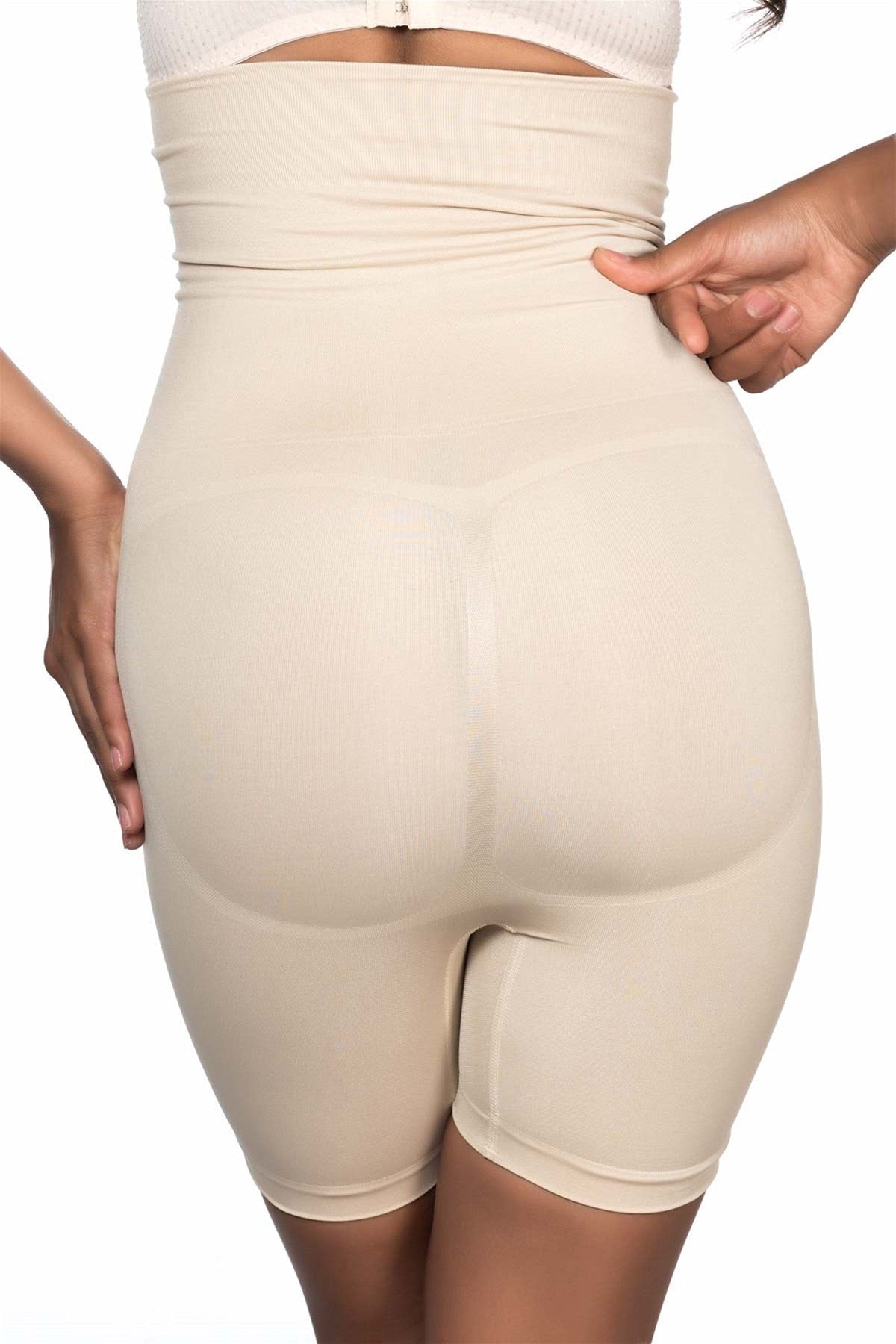 Seamless High Waist Double Boxer Postpartum Corset Skin - 2014