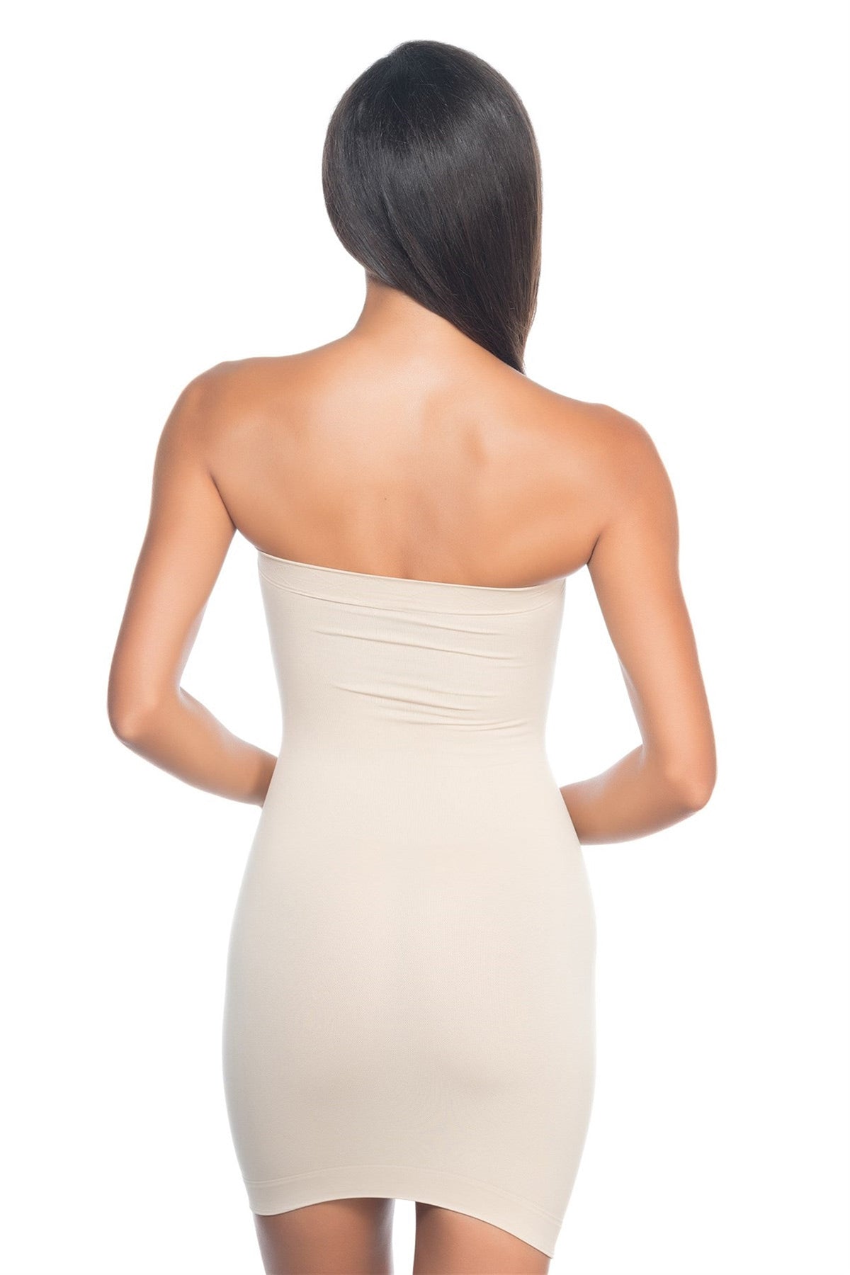 Seamless Straples Postpartum Corset Dress Skin - 5065