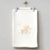 Moon Bear Themed Quilted Baby Blanket Ecru - B047.95103.03
