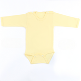 Long Sleeve Kids Bodysuit Yellow (1-3 Years) - S001.0001
