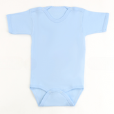 Short Sleeve Kids Bodysuit Blue (1-3 Years) - S001.0004