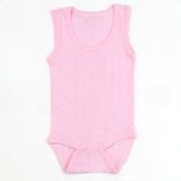 Strap Motif Kids Bodysuit Pink (1-3 Years) - S001.0165
