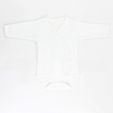 Double Breasted Baby Bodysuit Ecru (0-3 Months) - S001.5903