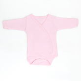 Double Breasted Baby Bodysuit Pink (0-3 Months) - S001.5903