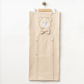 Bow Tie Teddy Bear Themed Baby Blanket Beige - SP001.9189.12