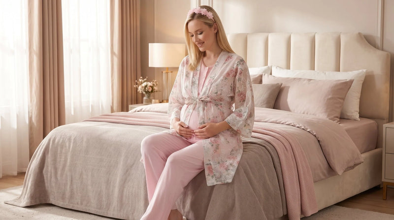 Maternity & Nursing Pajama and Robe Sets