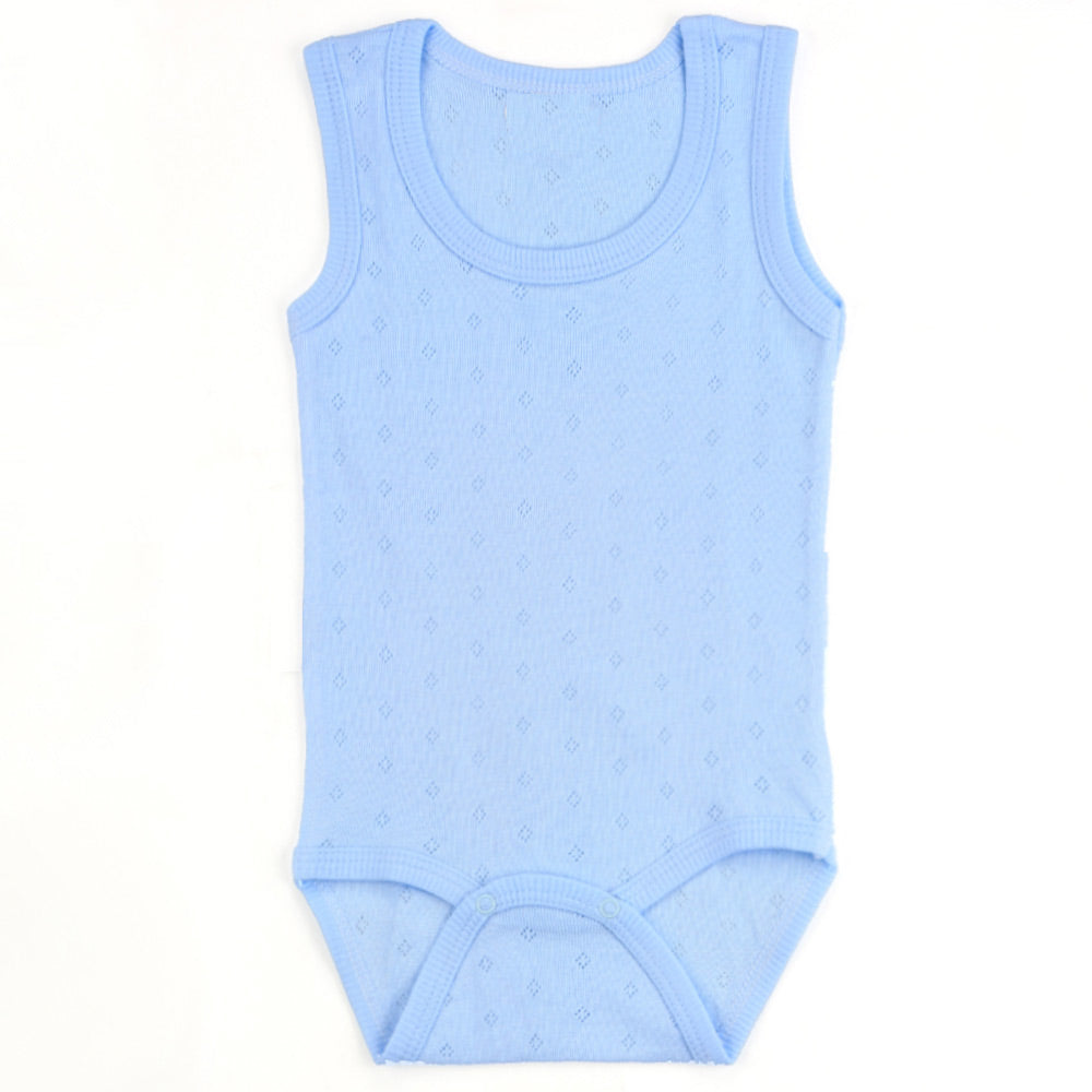 Strap Motif Kids Bodysuit Blue (1-3 Years) - 001.0165
