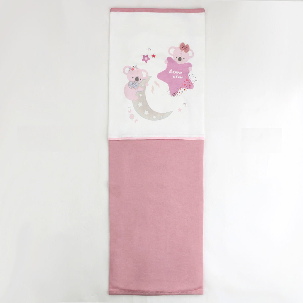 Moon Star Themed Baby Blanket Dried Rose - 001.9186