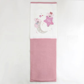 Moon Star Themed Baby Blanket Dried Rose - 001.9186