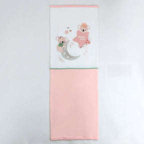 Moon Star Themed Baby Blanket Salmon - 001.9186