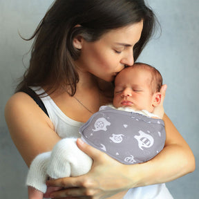 Elephant Baby Swaddle Strap Grey - 012.504