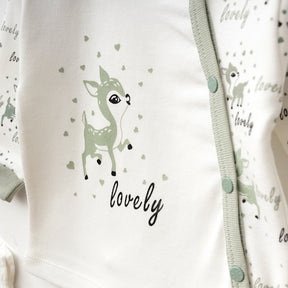 Lovely Themed Hospital Outfit 10-Piece Set Newborn Baby Green (0-6 Months) - A020.10333