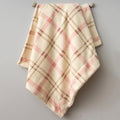 Plaid Themed Baby Blanket Pink - B047.95270.02