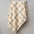 Plaid Themed Baby Blanket Coffee - B047.95270.07