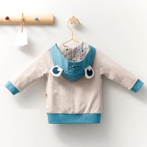5-Pack Monster Baby Boy Cardigans Beige (3-6)(6-9)(9-12)(12-18)(18-24) Months - 132.4409