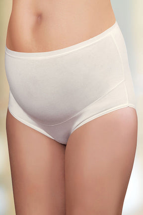 Lycra Single Jersey Bato Maternity Panties Ecru - 142