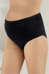 Lycra Single Jersey Bato Maternity Panties Black - 142