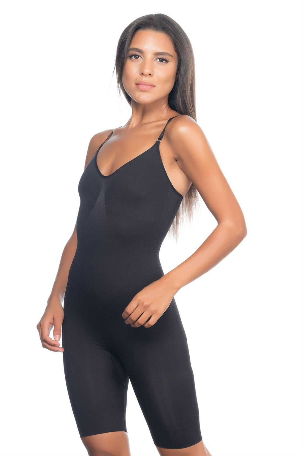 Seamless Boxer Postpartum Corset Black - 2011