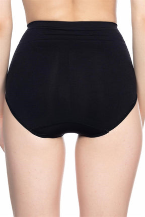 Seamless Slimming Classic Brief Postpartum Corset Black - 2016