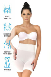 Low-Waisted Double Pants Postpartum Corset White - 2017