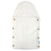 Knitted Knitwear Baby Swaddle Ecru - 224.4560