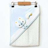 Sweet Cat Themed Baby Towel Blue - 239.1419