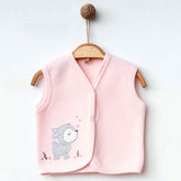 3-Pack Heart Quilted Baby Girl Vests Pink (0-3)(3-6)(6-9) Months - 239.44119