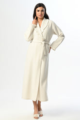 Ribbed Maternity Robe - 24606