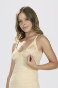 Lace-Trim Nursing Camisole Tank Top Sweetheart Neckline Skin - 3050