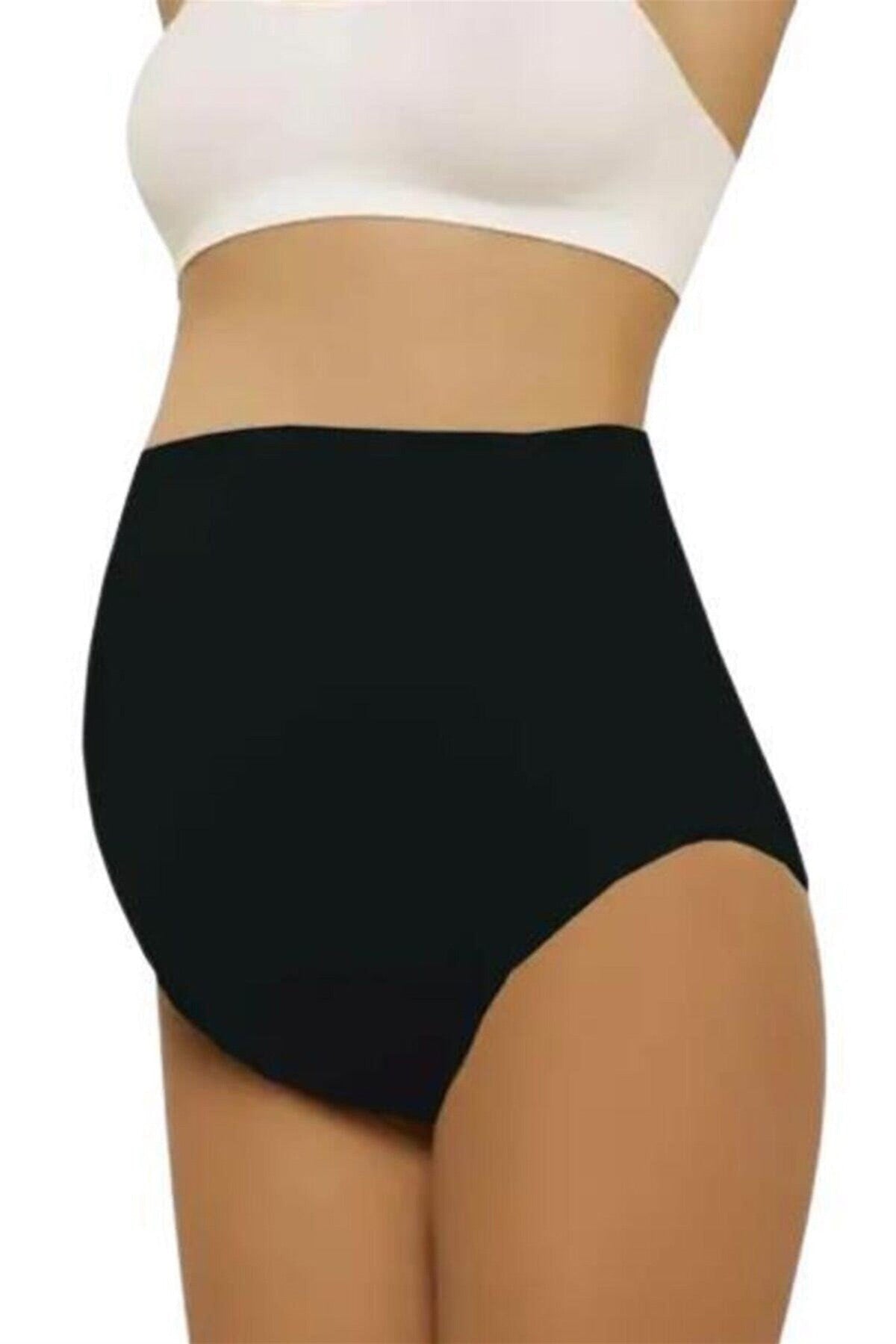 Soft Slip Maternity Panties Black - 5210