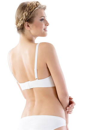 Seamless Front-Closure Nursing Bra White - 5320
