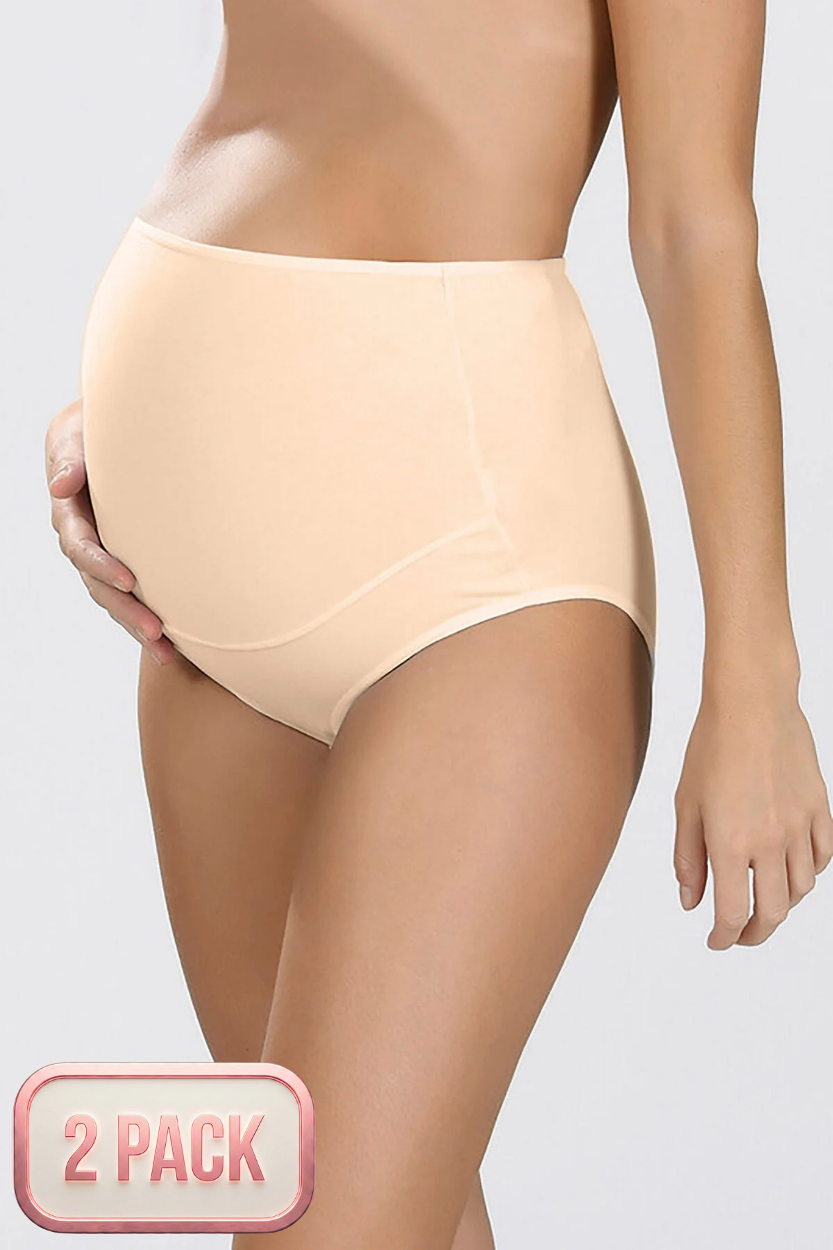 2-Pack Cotton Maternity Panties Skin - 540