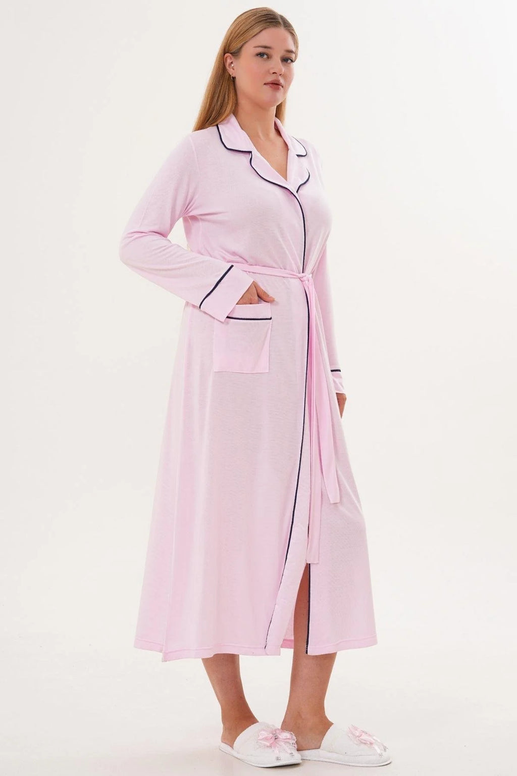 Bias Maternity Robe Pink - 6309