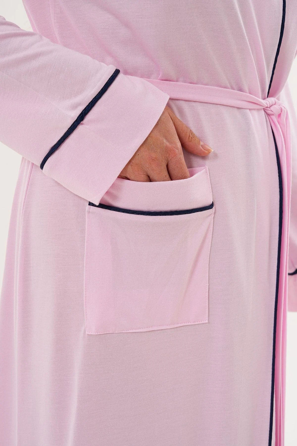 Bias Maternity Robe Pink - 6309