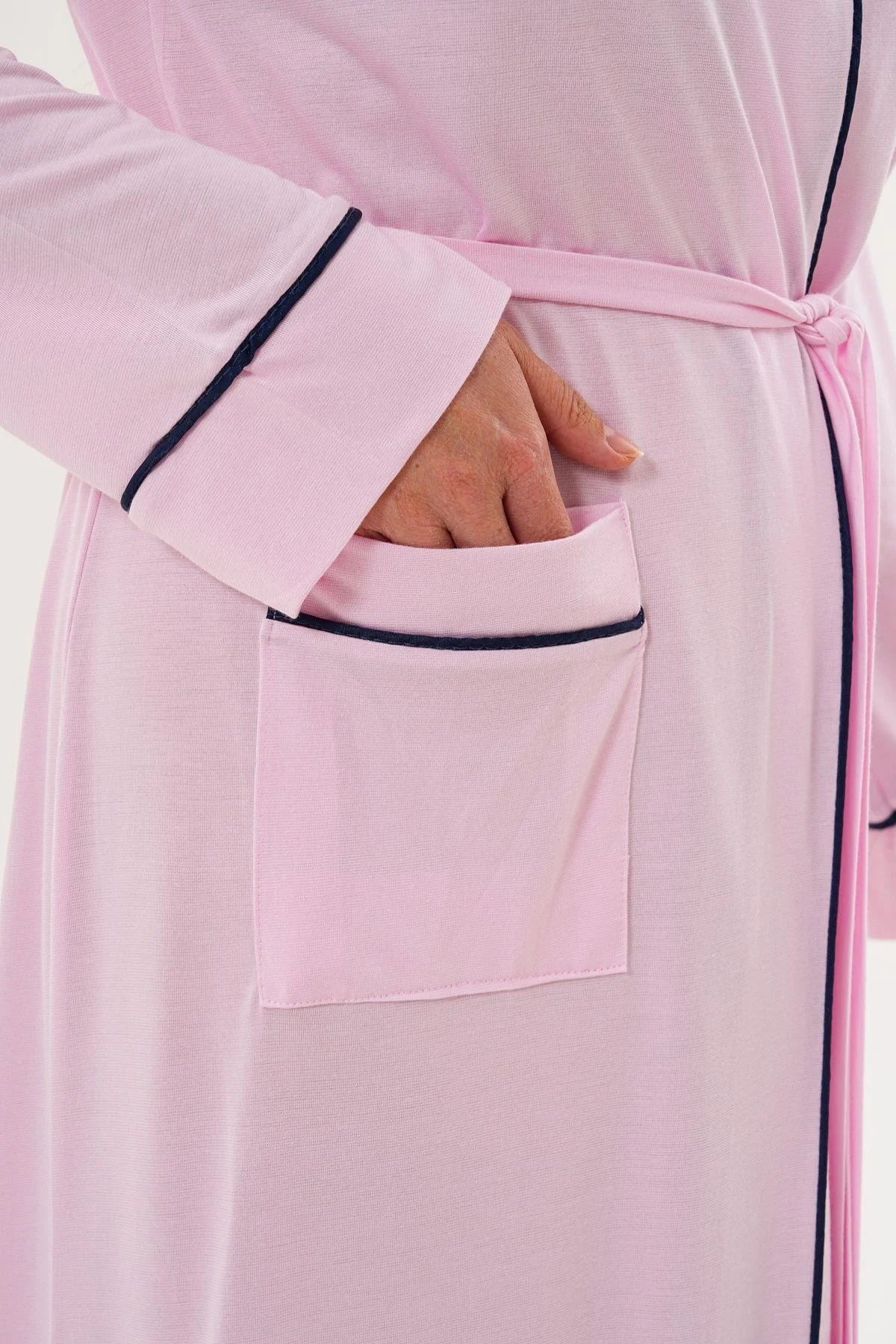 Bias Maternity Robe Pink - 6309