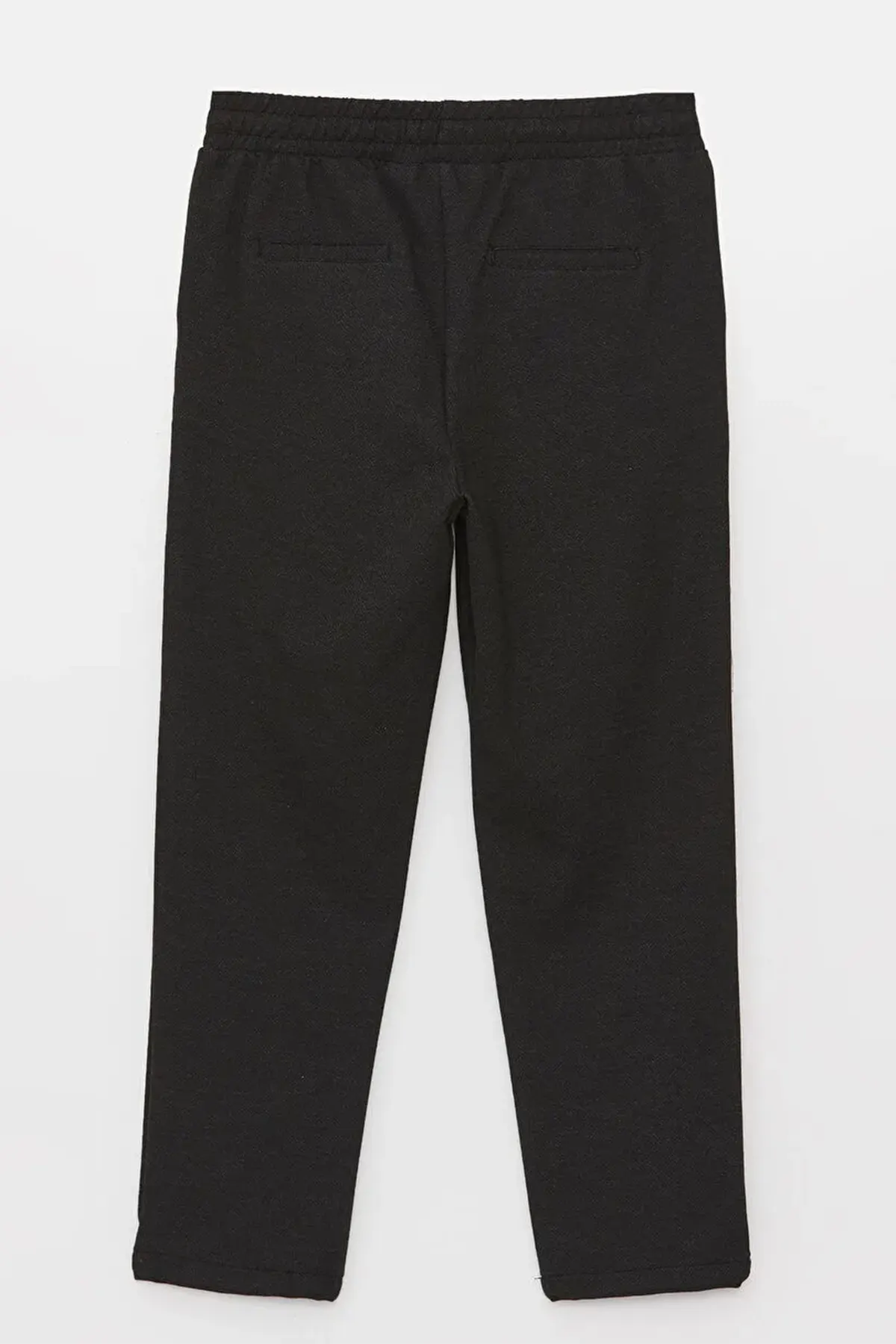 Elastic Waist Relaxed Fit Maternity Trousers Black - 8078