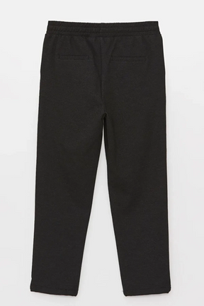 Elastic Waist Relaxed Fit Maternity Trousers Black - 8078