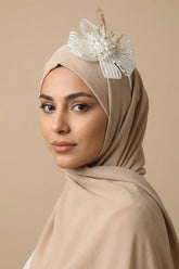Wheat Blossom Postpartum And Bridal Crown Ecru - 9105S