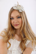 Wheat Blossom Postpartum And Bridal Crown Ecru - 9105