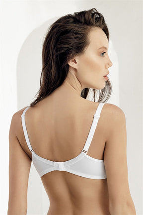 Cotton Underwired Nursing Bra White - 9500