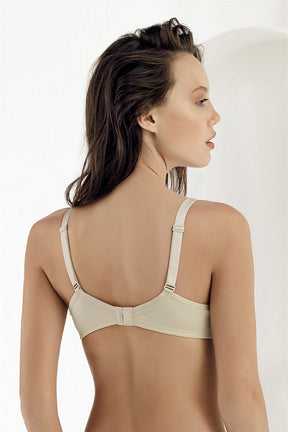 Cotton Underwired Nursing Bra Skin - 9500