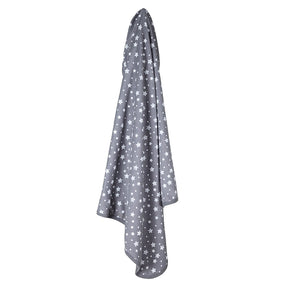 Star Themed Baby Blanket Grey - BA040.5905
