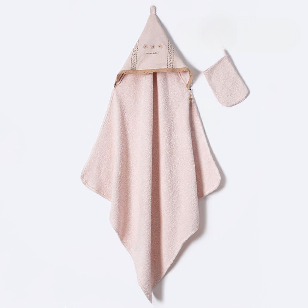 Vintage Themed Baby Towel Pink - BB204.20522.2