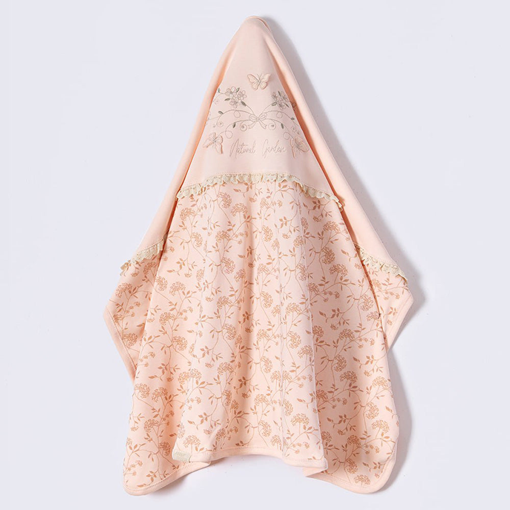 Butterfly Themed Baby Blanket Salmon - BB204.2489.8