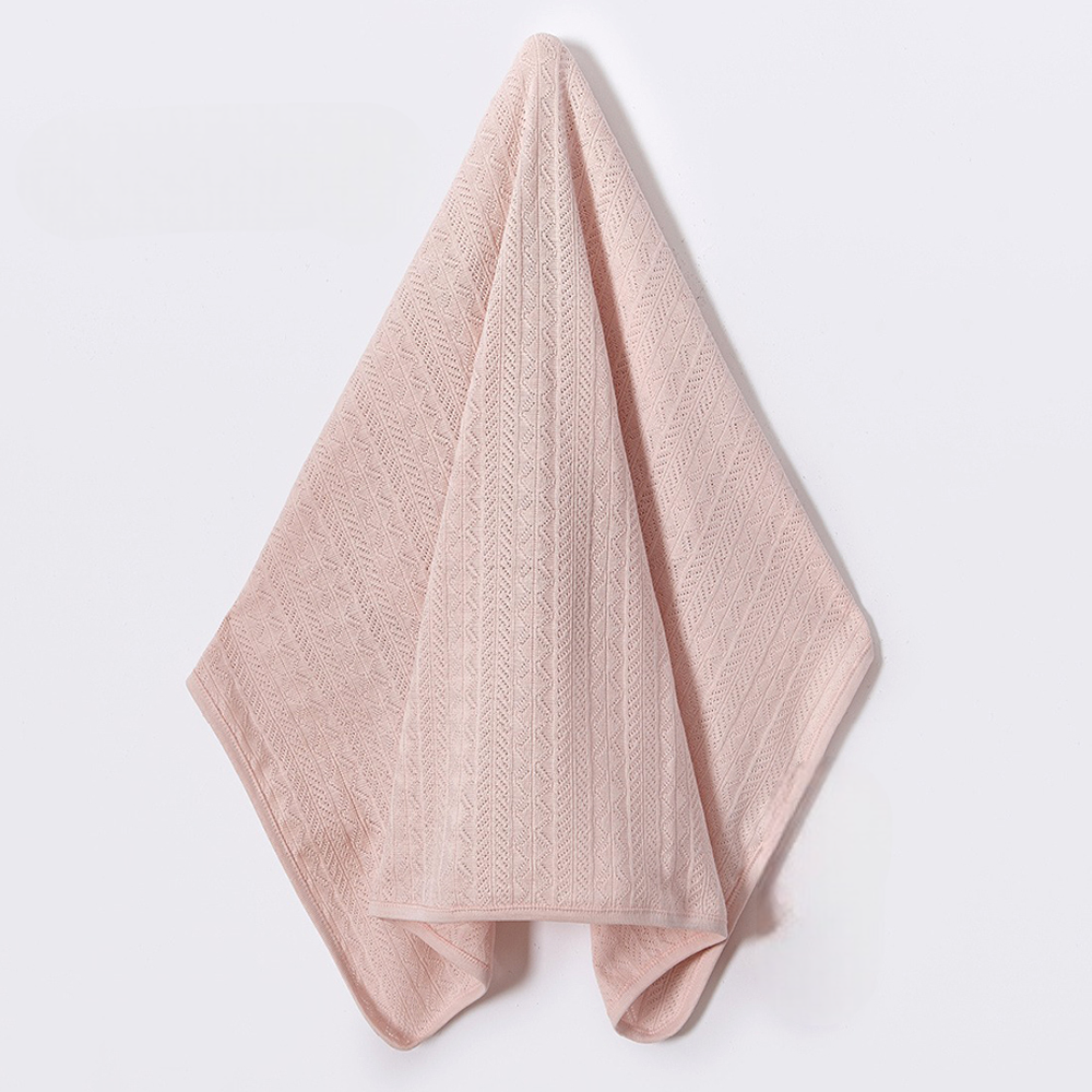Soft Knitted Baby Girl Blanket Pink - BB204.4293.2