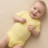 Short Sleeve Kids Bodysuit Yellow (1-3 Years) - S001.0004