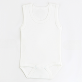 Strap Baby Bodysuit Ecru (0-12 Months) - S001.0155