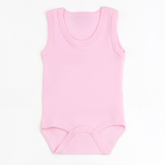 Strap Baby Bodysuit Pink (0-12 Months) - S001.0155